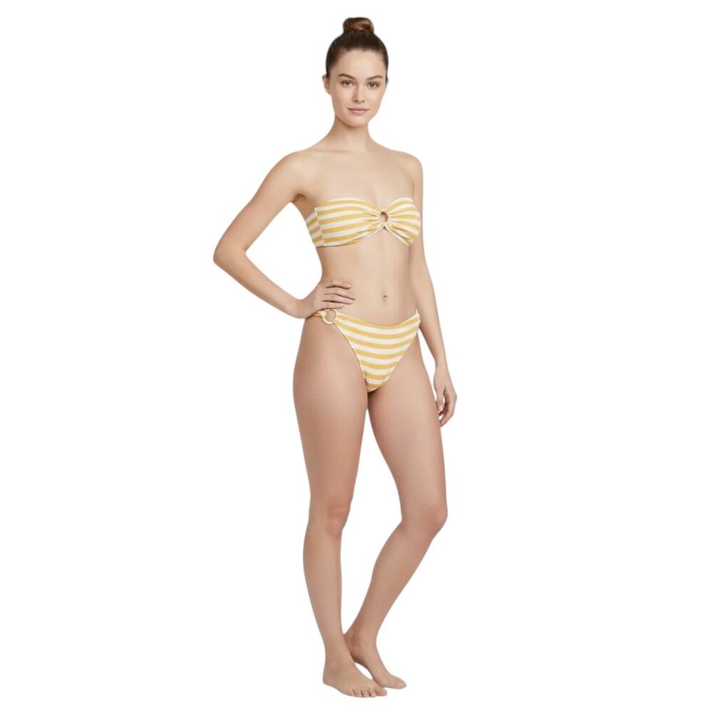 Faithfull the Brand El Sol Collection Two-Piece Bikini Set, US2/XS